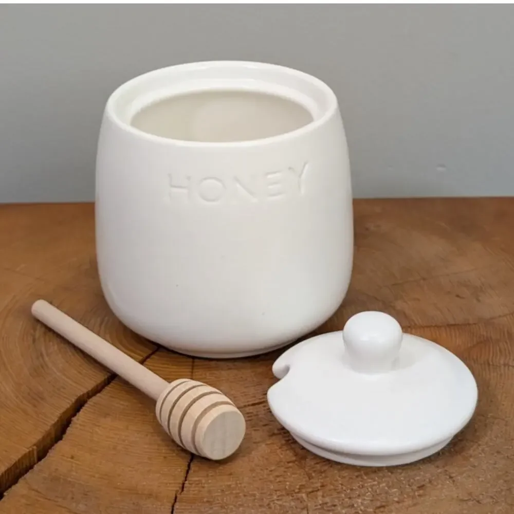 Bushwick Kitchen Honey Pot Cream Ivory Country Cottage Minimalist Classic